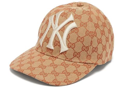 gucci hat snake print|gucci ny yankees hat.